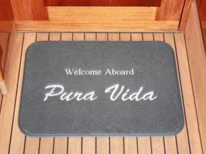 Personalized Boat Boarding Mats At Ahoycaptain Com Always Your