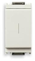 Vimar Idea Momentary Switch, 1P/1T (NO),16A, 250V, White