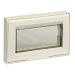 Vimar Idea IP55 Cover, 4 Modules, Ivory