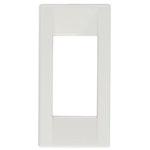 Vimar Idea Square Cover Plate, Technopolymer, Bright White 01, 1 Module