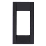 Vimar Idea Square Cover Plate, Technopolymer, Black 16, 1 Module