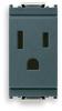 Vimar Idea Outlet, USA/Arabian, 2P+E, 15A/127V, Grey