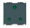 Vimar Idea Outlet, British, 2P+E, 16A/250V, 2 Modules, SICURY, Grey