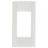 Vimar Idea Square Cover Plate, Technopolymer, Bright White 01, 1 Module