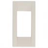 Vimar Idea Square Cover Plate, Technopolymer, Idea White 04, 1 Module