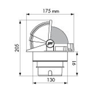 Plastimo Olympic 135 Flush Mount Kit